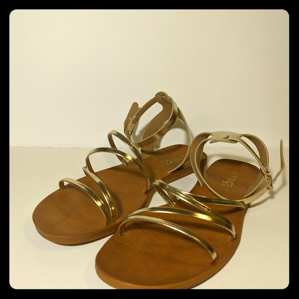 Gold Sandals
